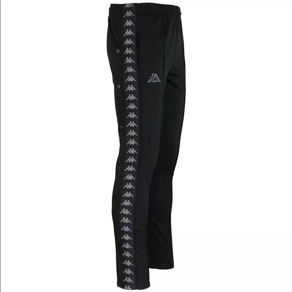 KAPPA~ Men’s track pants. Banda Astoria slim with snaps. - Picture 1 of 11